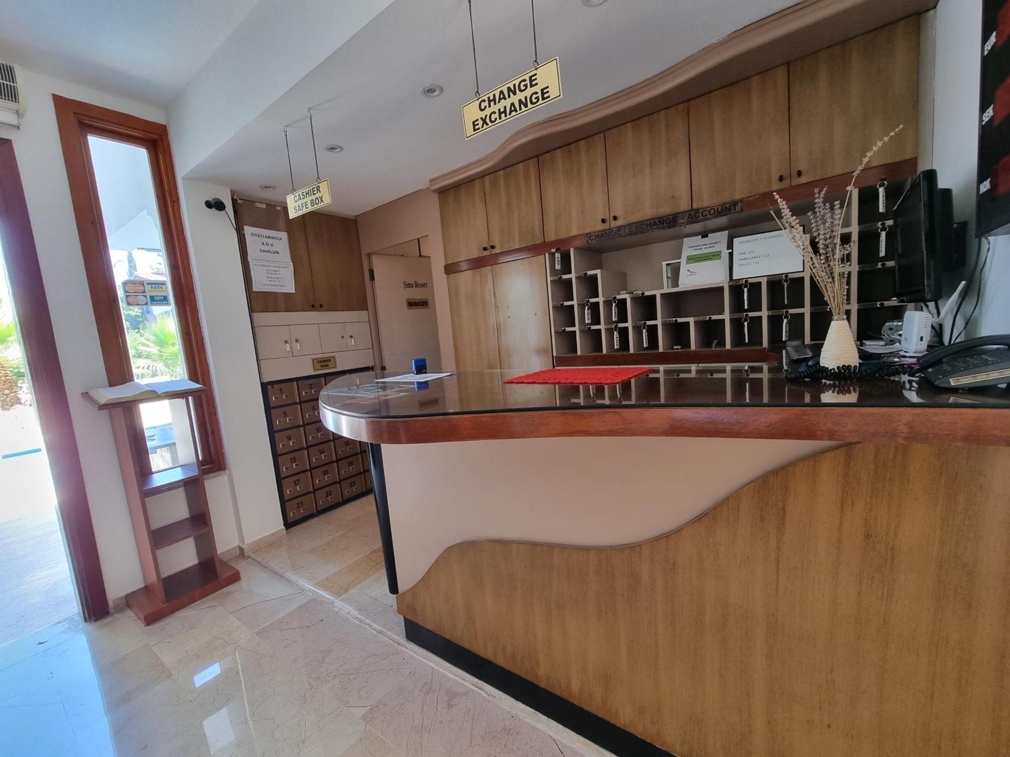 Sima Hotel Kemer Eksteriør billede